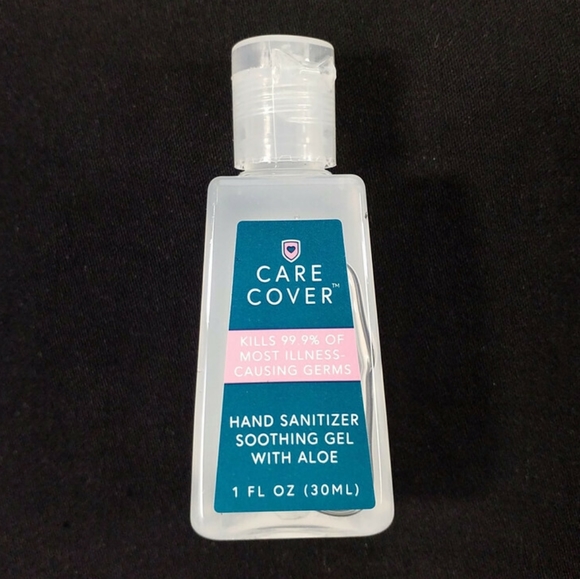 Care Cover Hand Sanitizer and Serene Floral Holder Set Carabiner Clip On - Picture 3 of 6